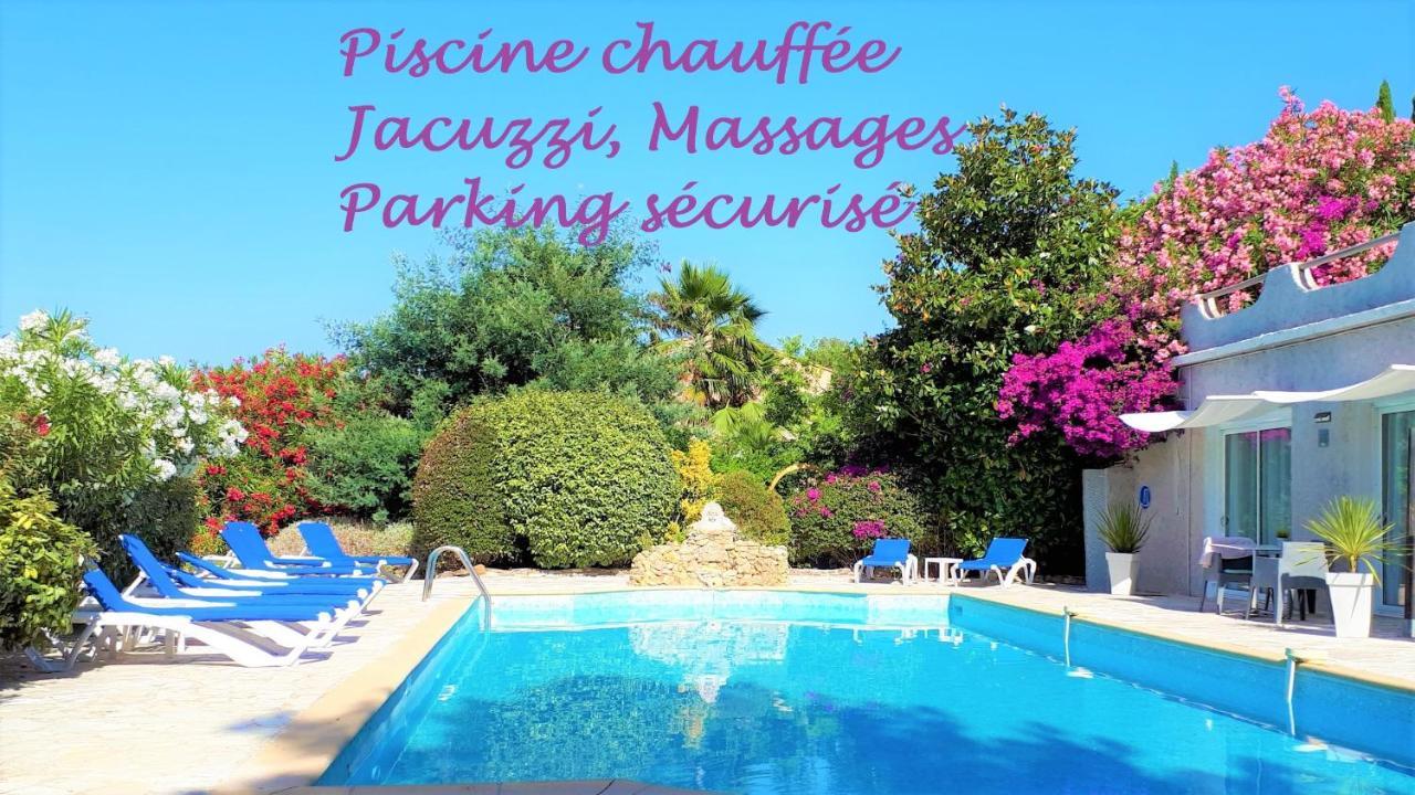 Hotel Les Jardins De Bormes, Sauna & Jacuzzi Exterior foto